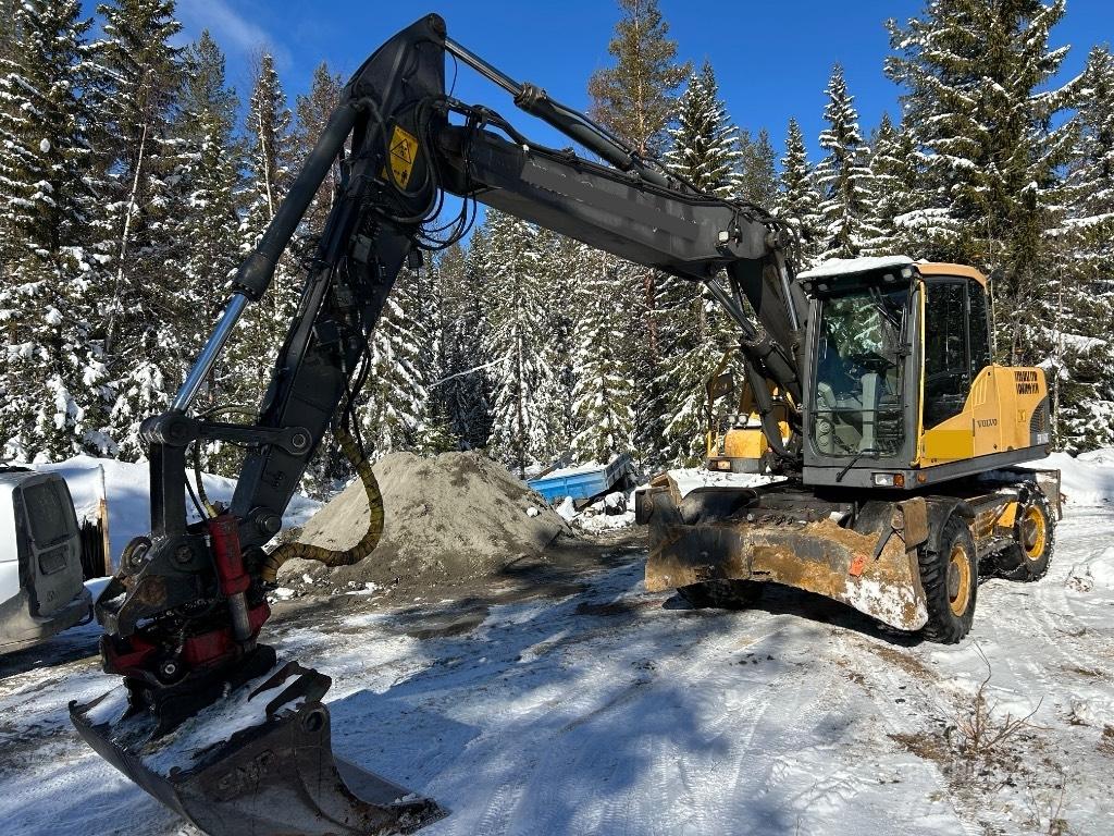Volvo EW 160 C Bagri na kolesih