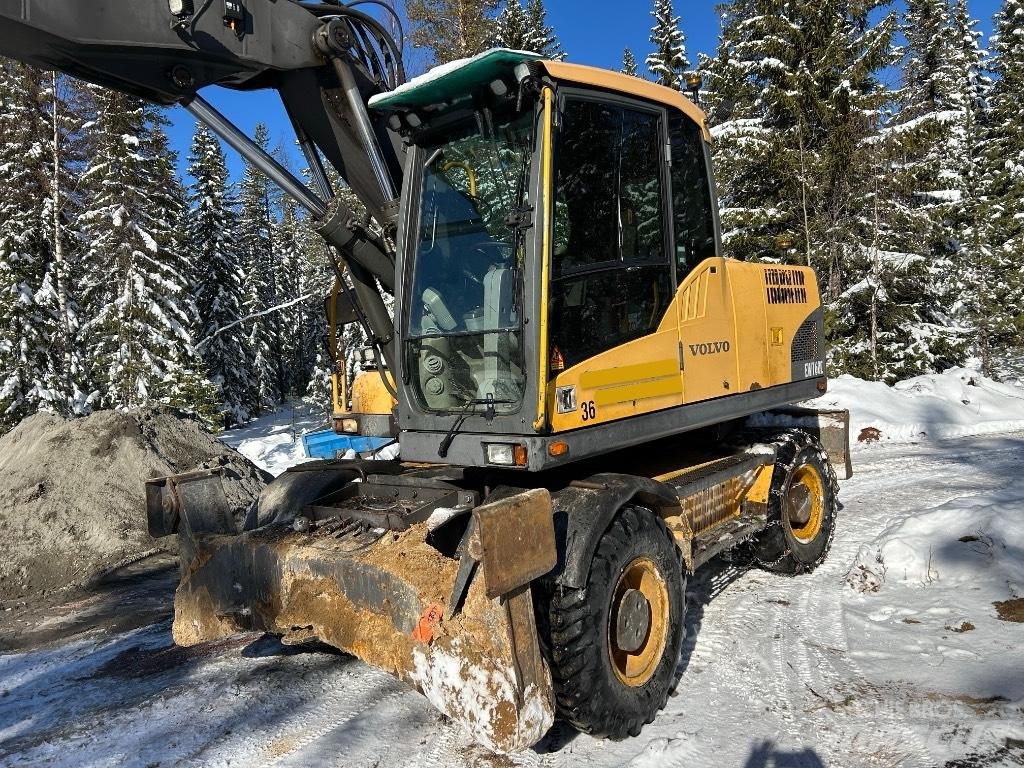 Volvo EW 160 C Bagri na kolesih