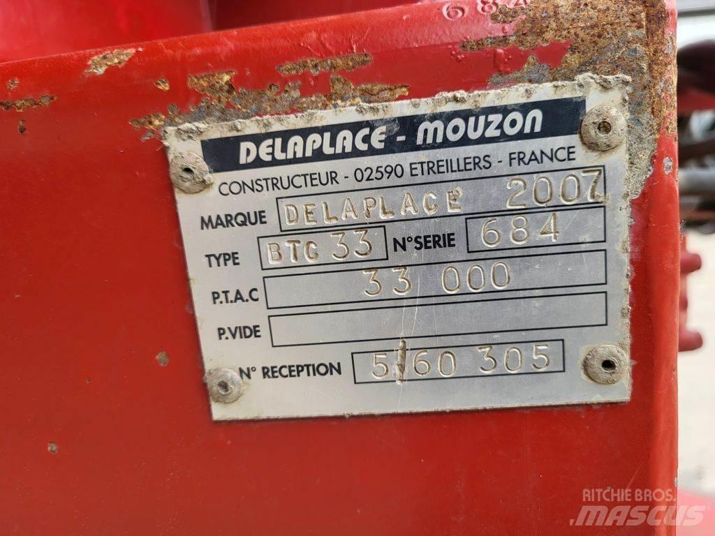 Delaplace 33 ton Kiper prikolice
