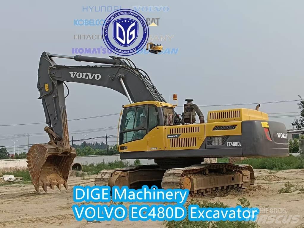 Volvo EC 480 D Bagri goseničarji