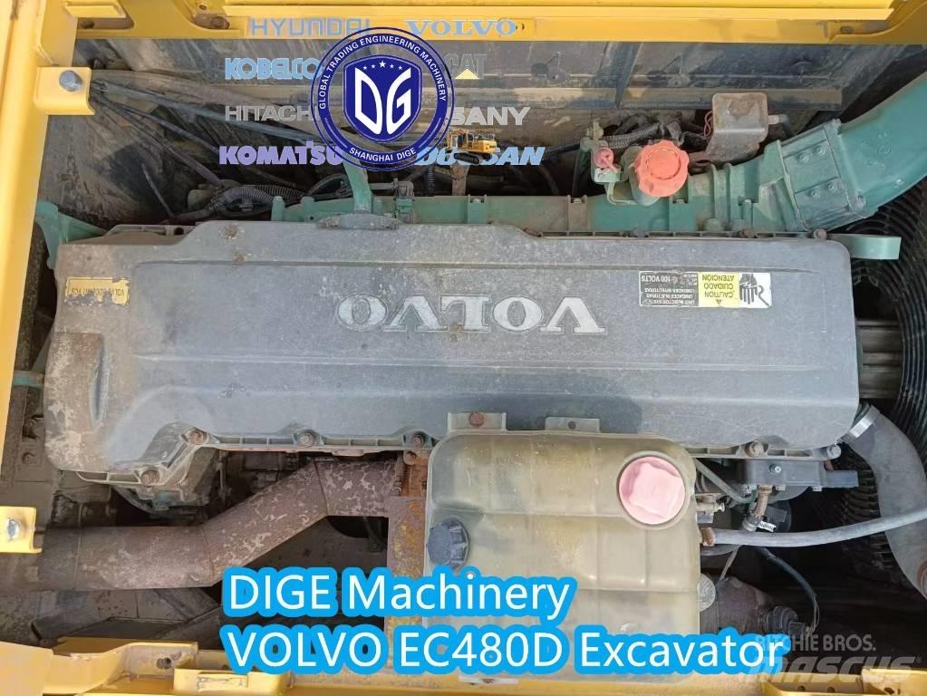 Volvo EC 480 D Bagri goseničarji