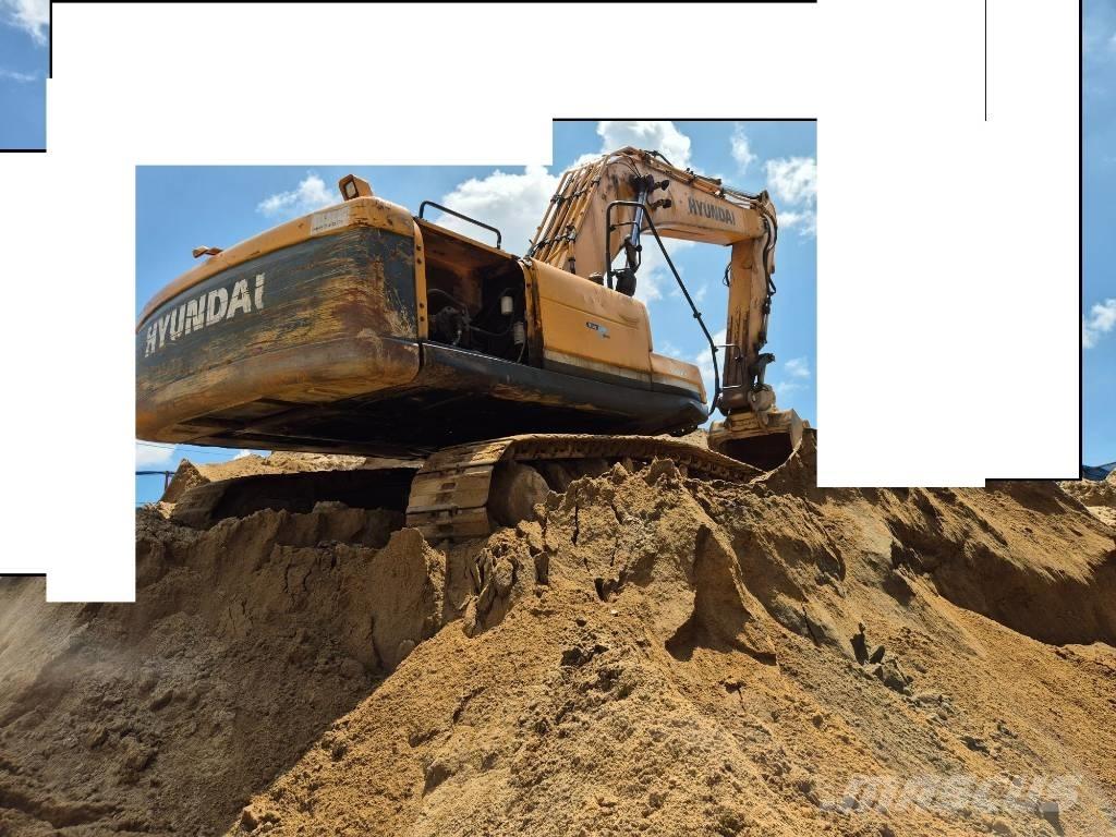 Hyundai Robex 300 LC Bagri goseničarji