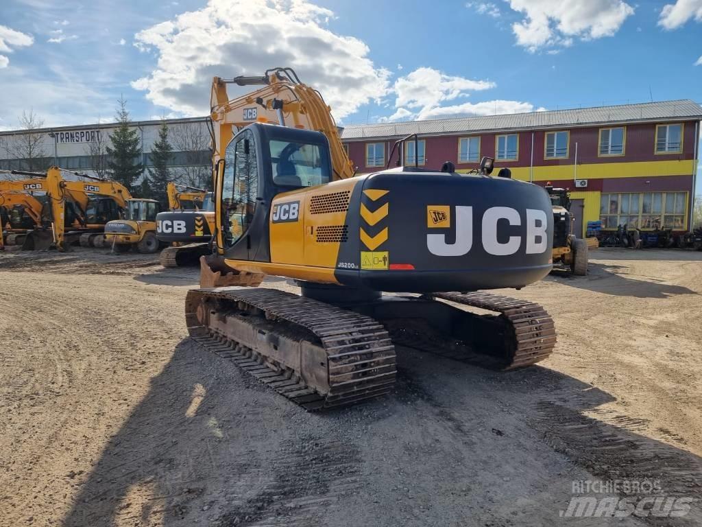 JCB JS 200 LC Bagri goseničarji