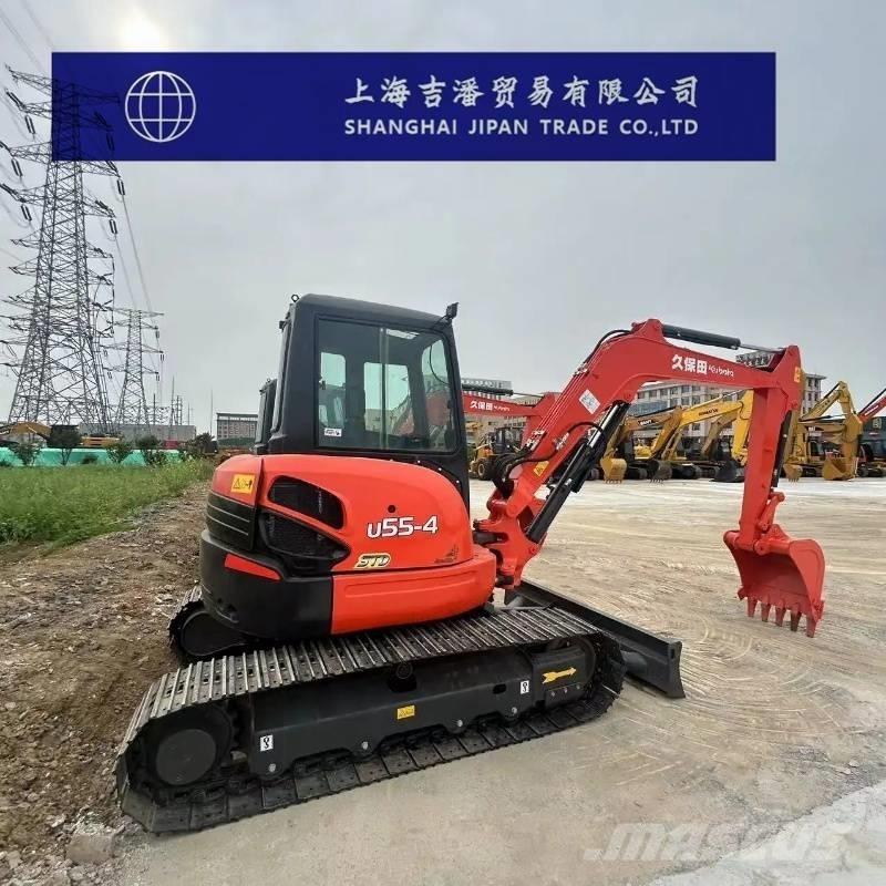 Kubota U 55-4 Mini bagri <7t