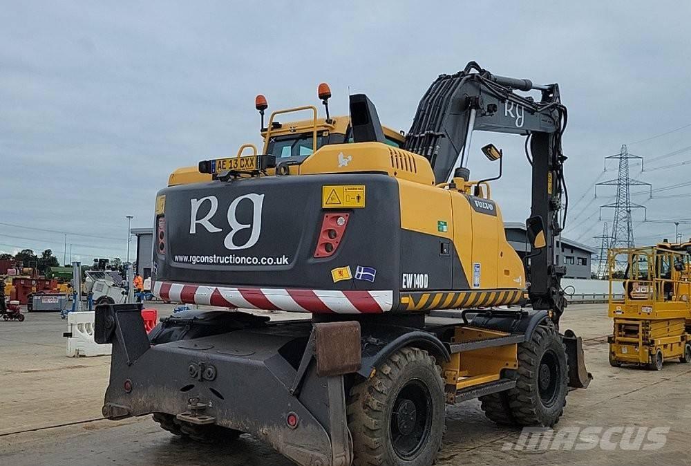 Volvo EW 140 D Bagri na kolesih