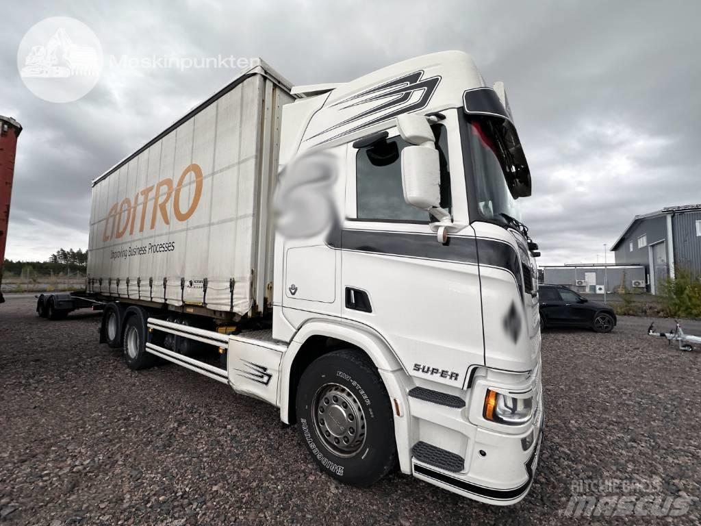 Scania R 580 Kontejnerski tovornjaki