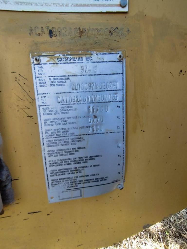 CAT 924 G Kolesni nakladalci