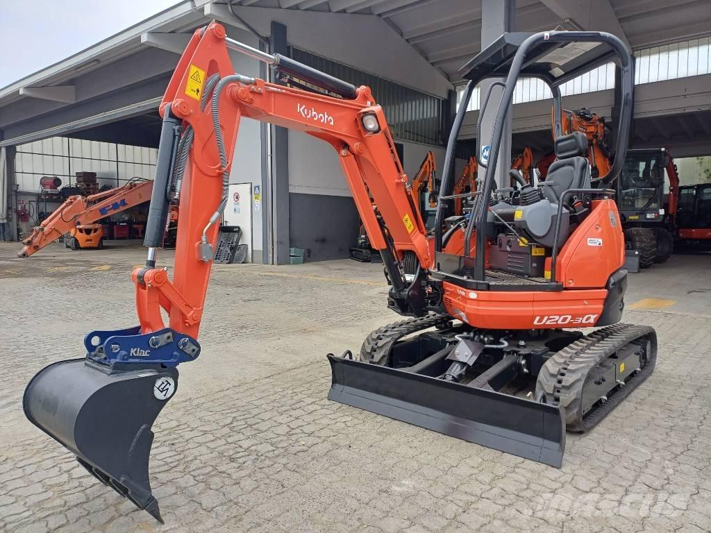 Kubota U 20-3 Mini bagri <7t