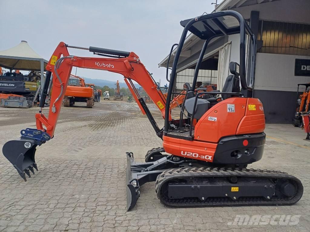 Kubota U 20-3 Mini bagri <7t