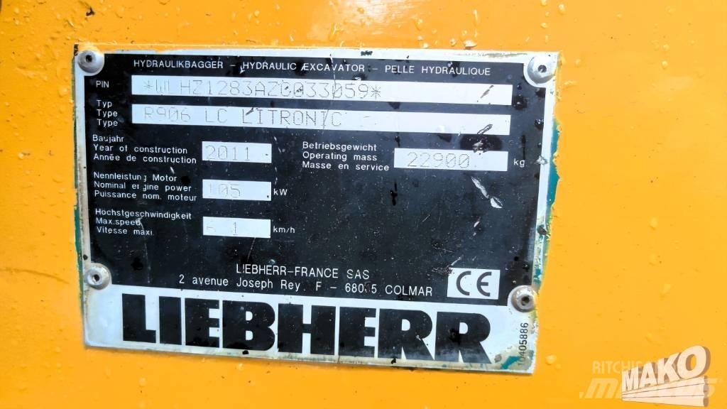 Liebherr R 906 LC Bagri goseničarji