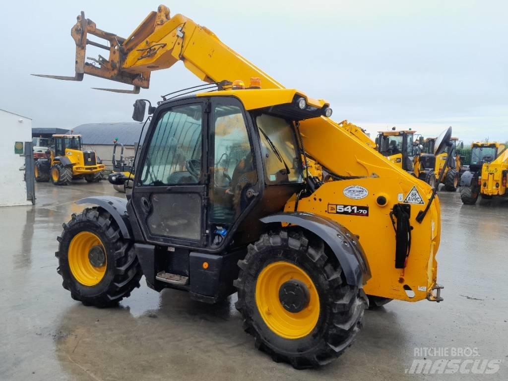 JCB 541-70 Kmetijski teleskopski nakladalci