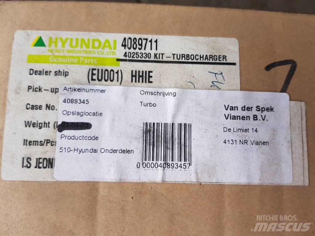 Hyundai Turbocharger Motorji