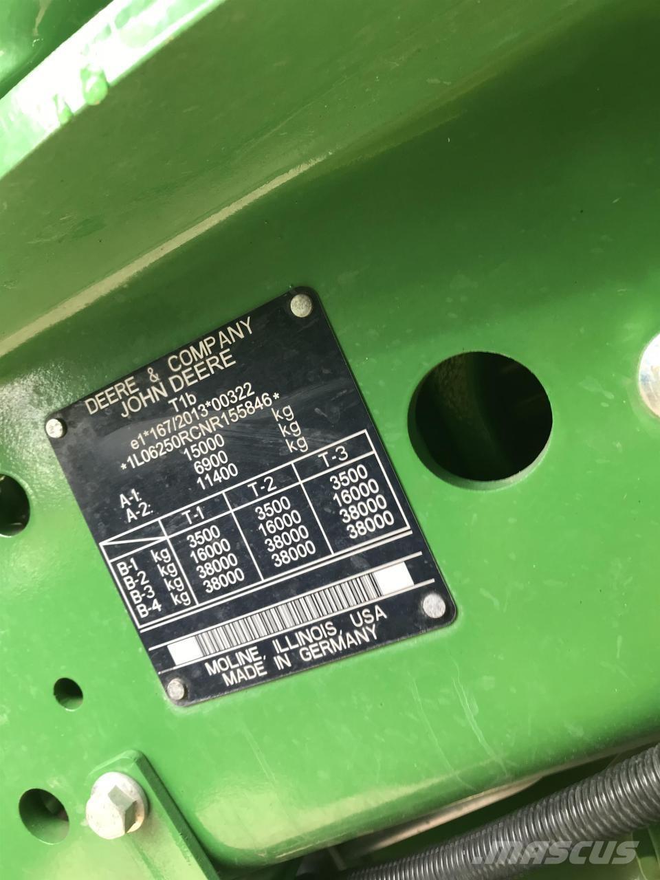 John Deere 6R 250 Traktorji