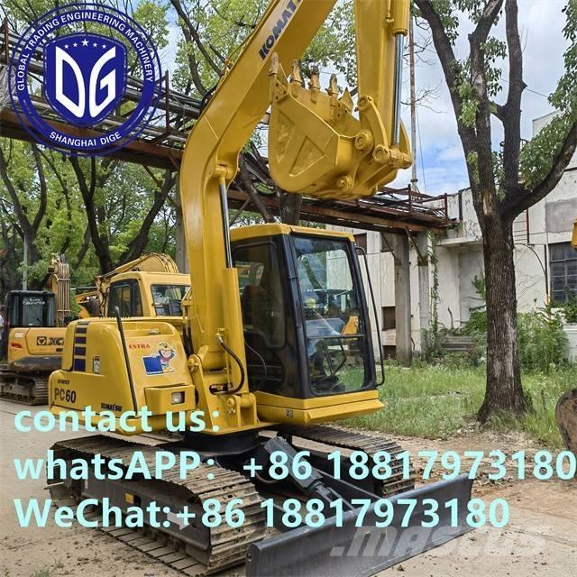 Komatsu PC 60-7C Bagri goseničarji