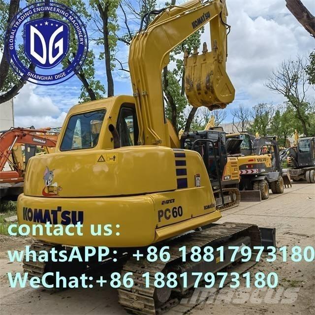Komatsu PC 60-7C Bagri goseničarji