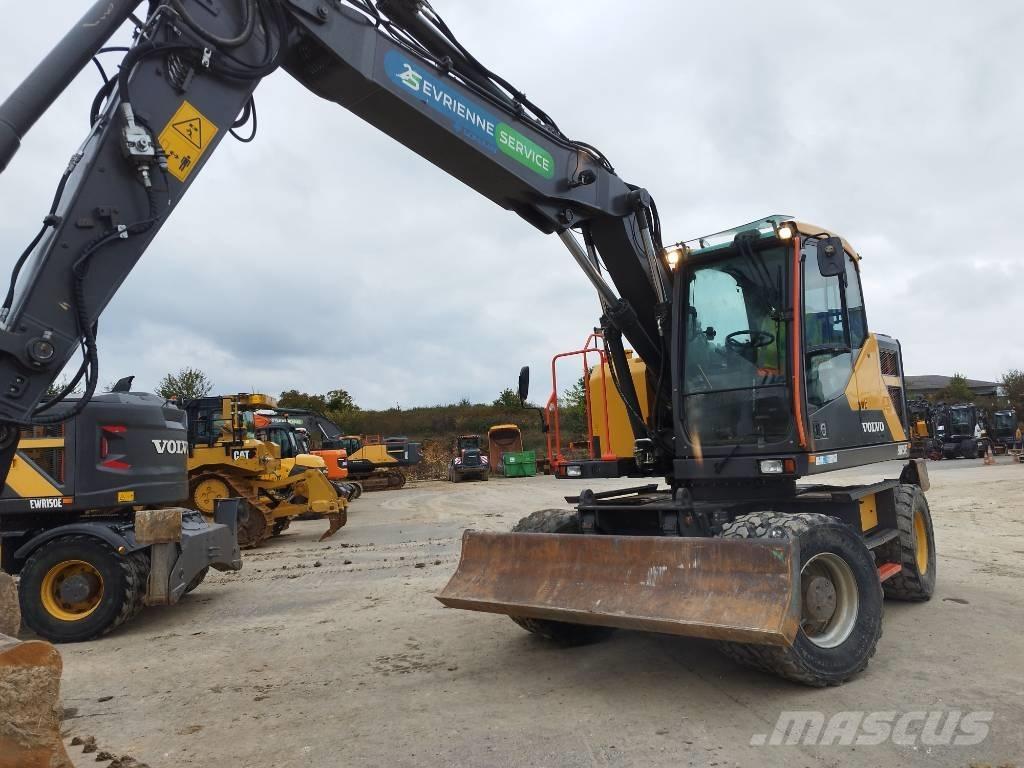 Volvo EWR 150 E Bagri na kolesih