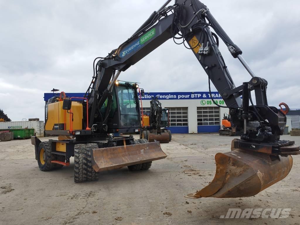 Volvo EWR 150 E Bagri na kolesih