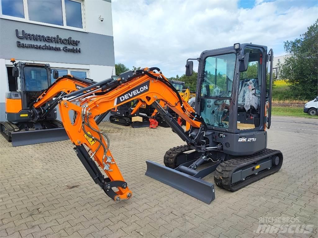 Develon DX27Z-7 Mini bagri <7t