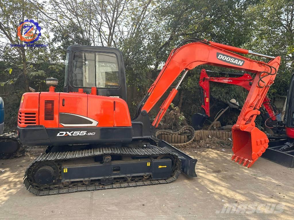 Doosan DH 55 Mini bagri <7t