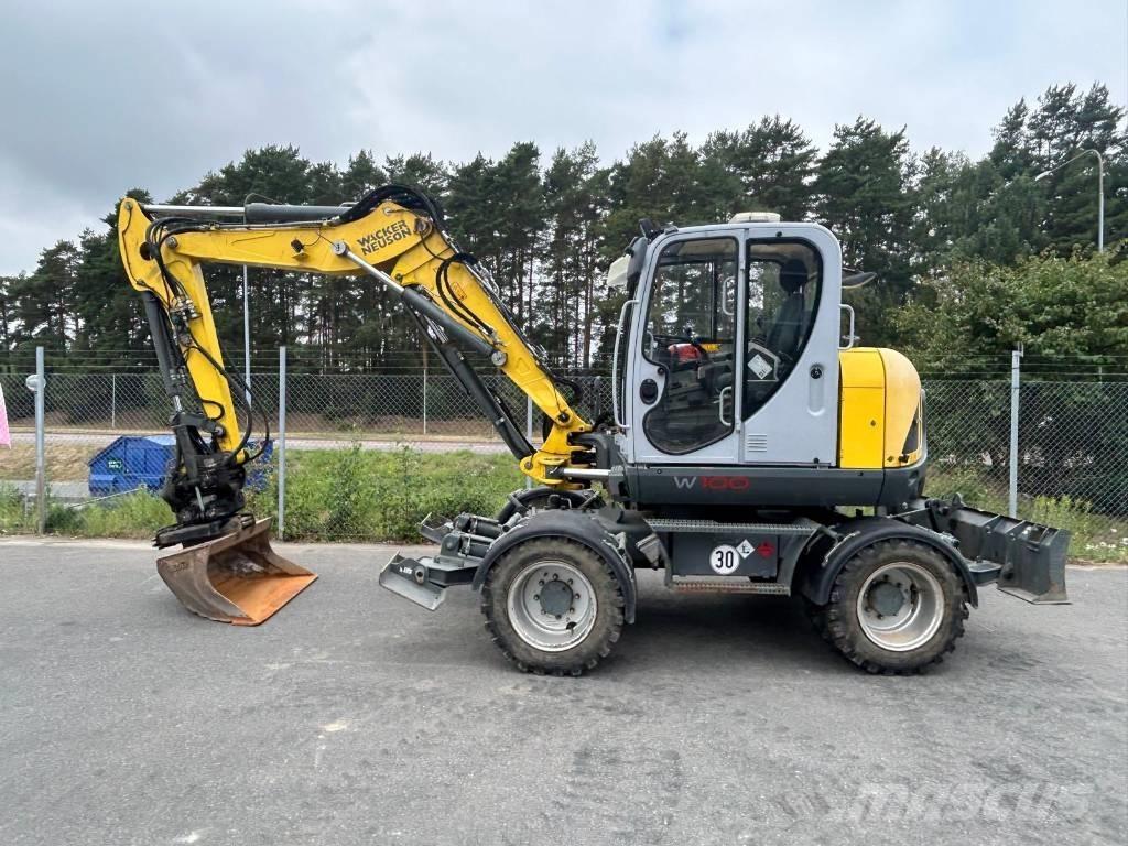 Wacker Neuson EW100 Bagri na kolesih