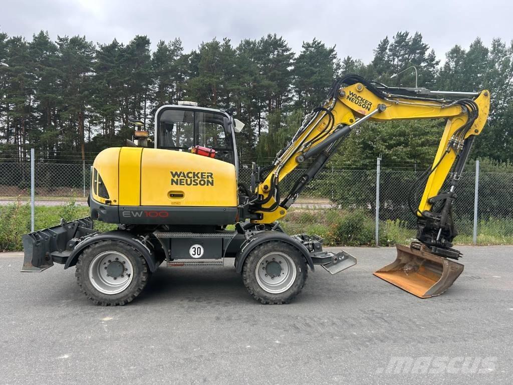 Wacker Neuson EW100 Bagri na kolesih