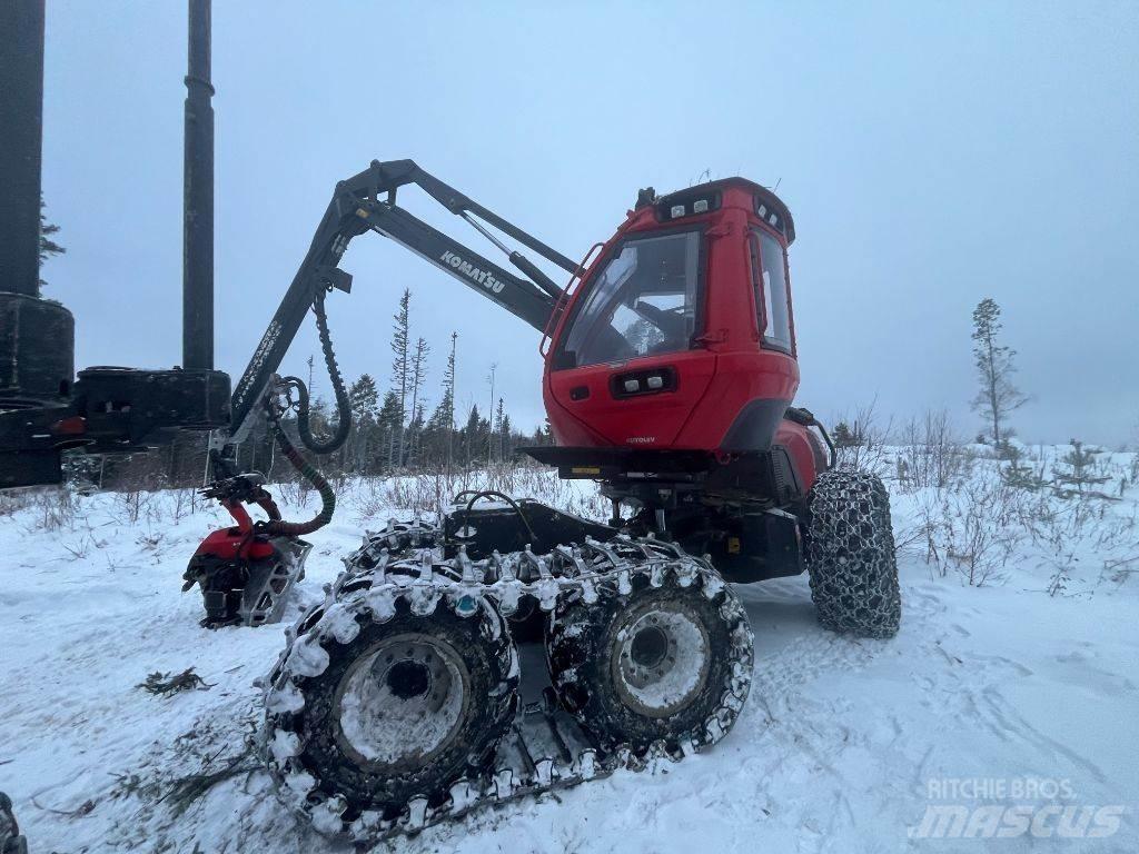 Komatsu 901 Harvesterji