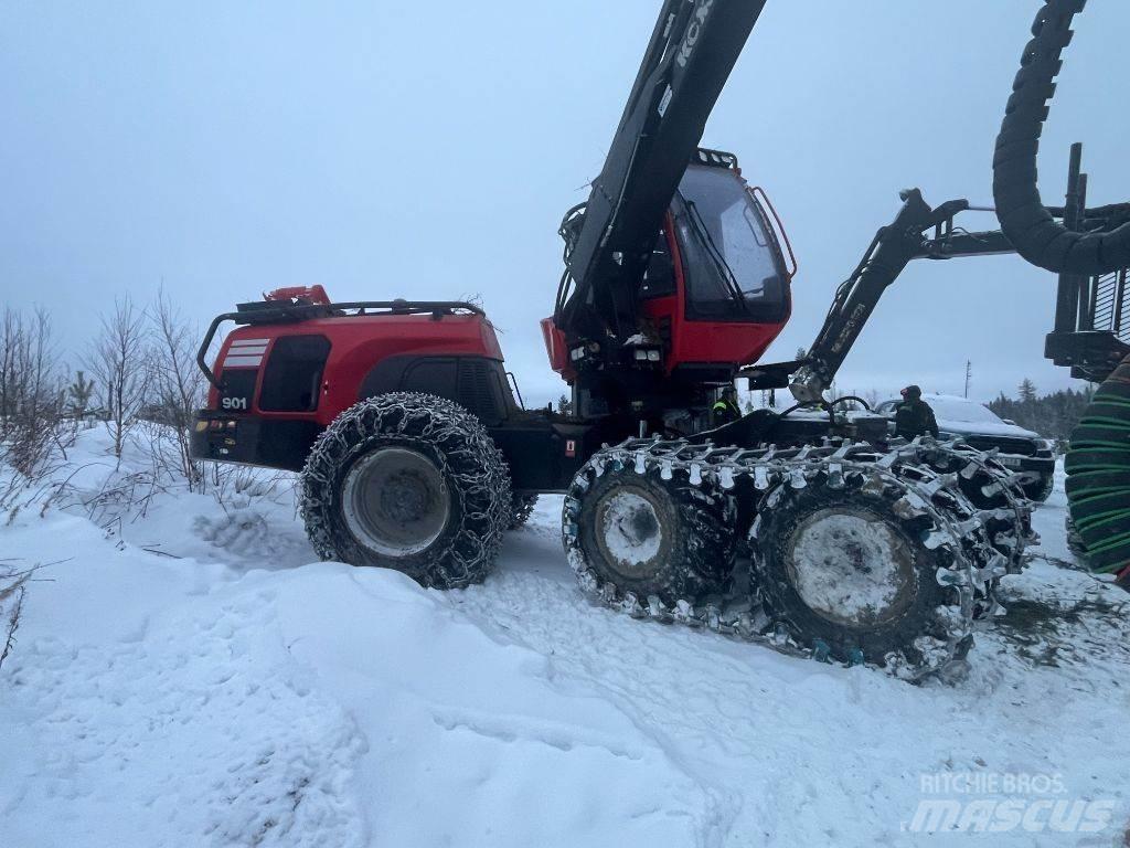 Komatsu 901 Harvesterji