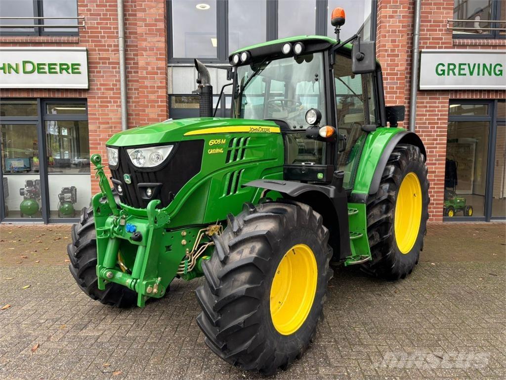 John Deere 6105M Traktorji