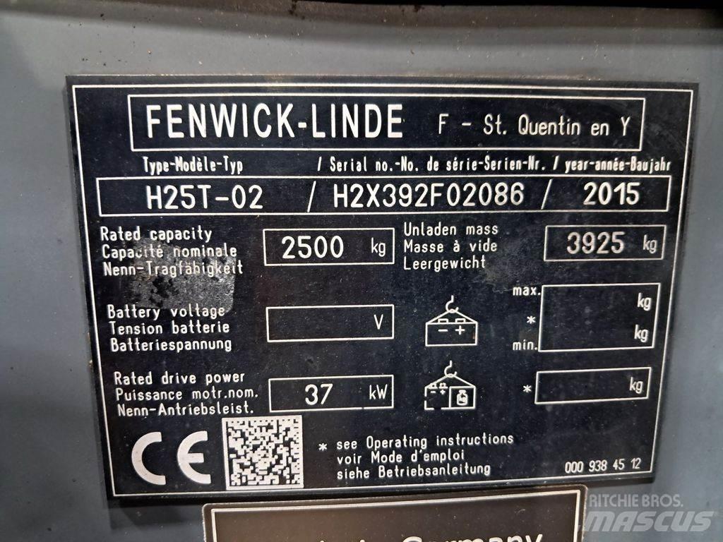 Linde H25T-02 Plinski viličarji
