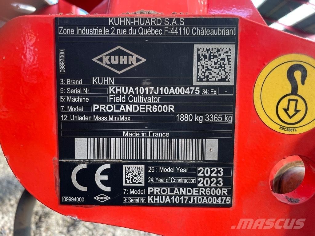 Kuhn Prolander 600R Brane