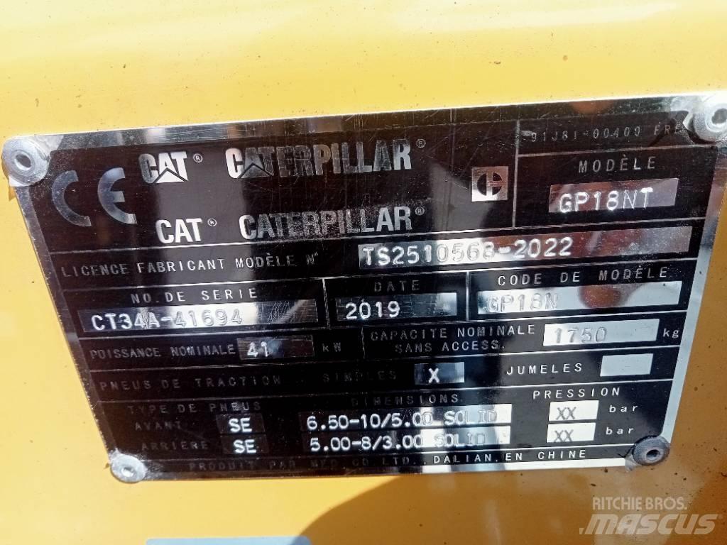 CAT GP 18 NT Plinski viličarji