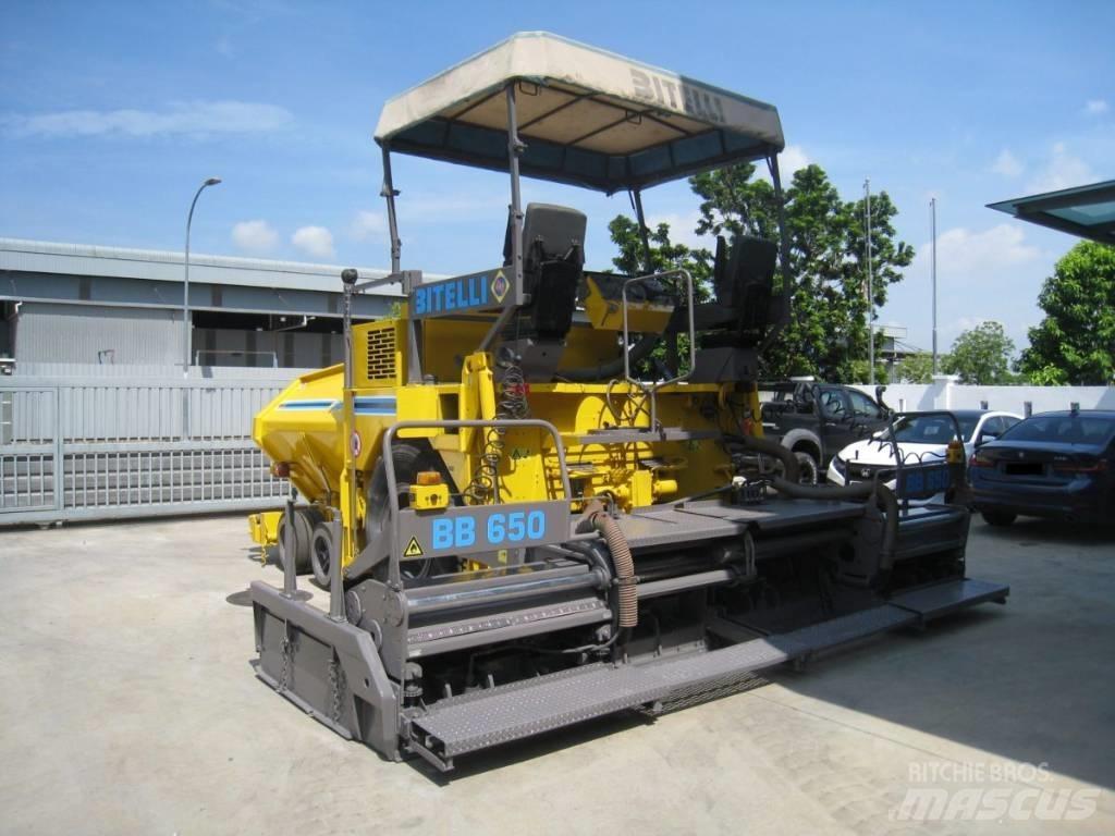 Bitelli BB 650 Asfaltni finišerji