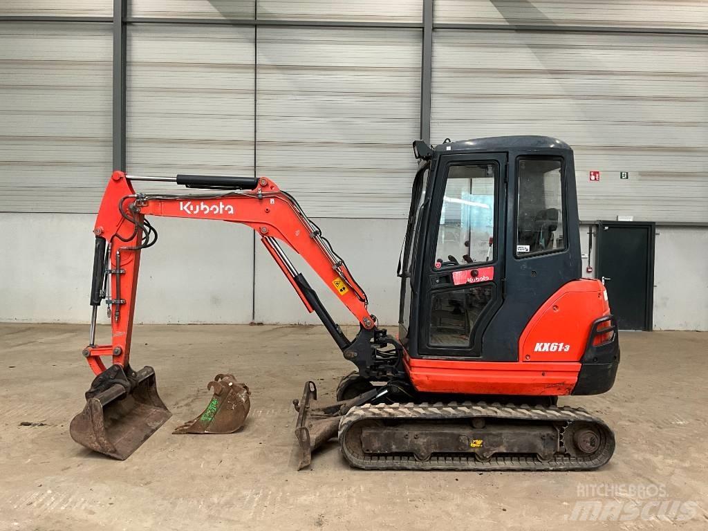 Kubota KX 61-3 Mini bagri <7t