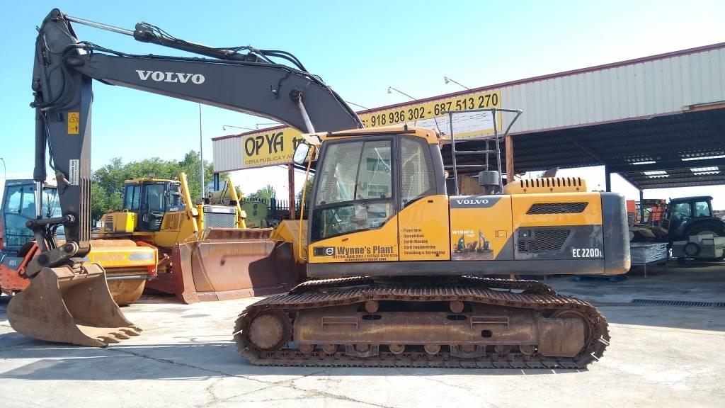 Volvo EC220DL Bagri goseničarji