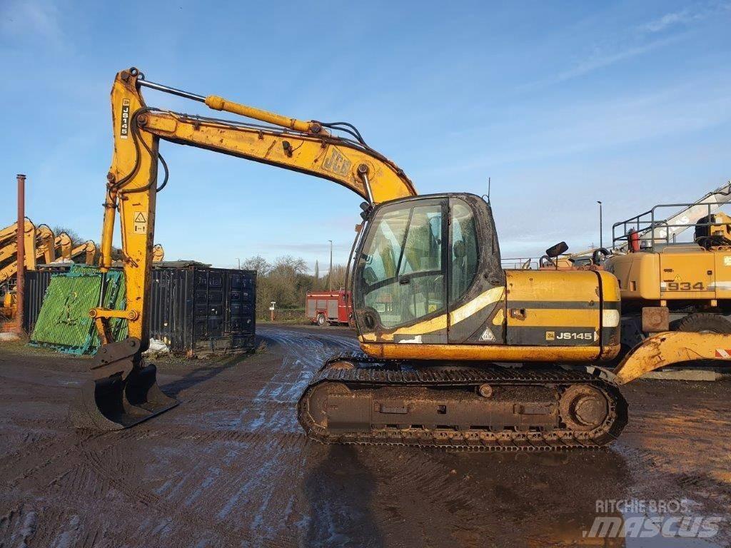 JCB JS 145 Bagri goseničarji