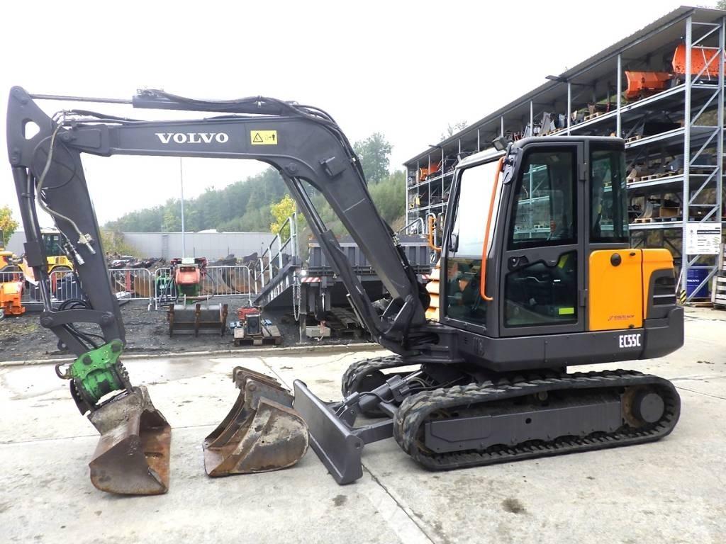 Volvo EC 55 C Mini bagri <7t