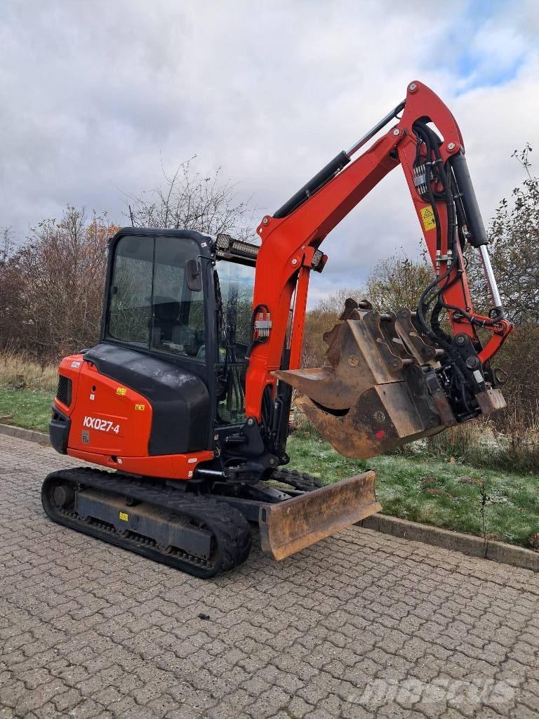 Kubota KX 027-4 Mini bagri <7t