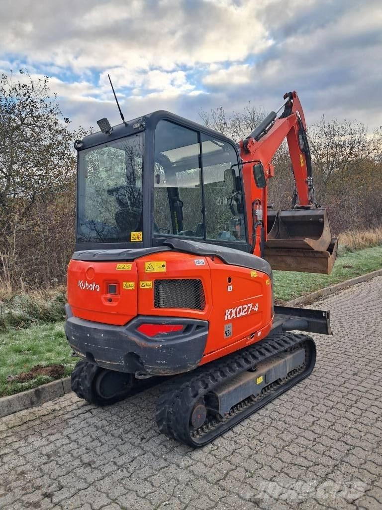 Kubota KX 027-4 Mini bagri <7t