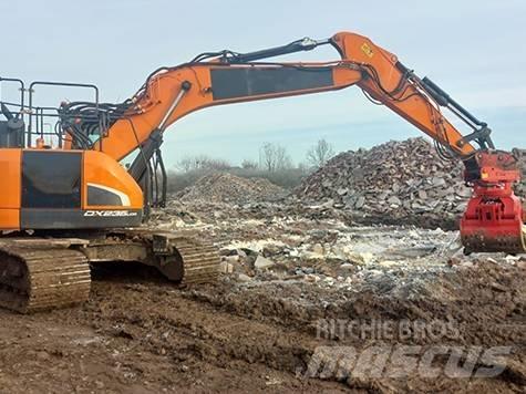 Doosan DX 235 LCR-5 Bagri goseničarji