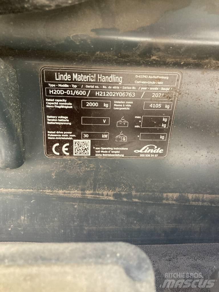 Linde H20/600D/1202 Dizelski viličarji