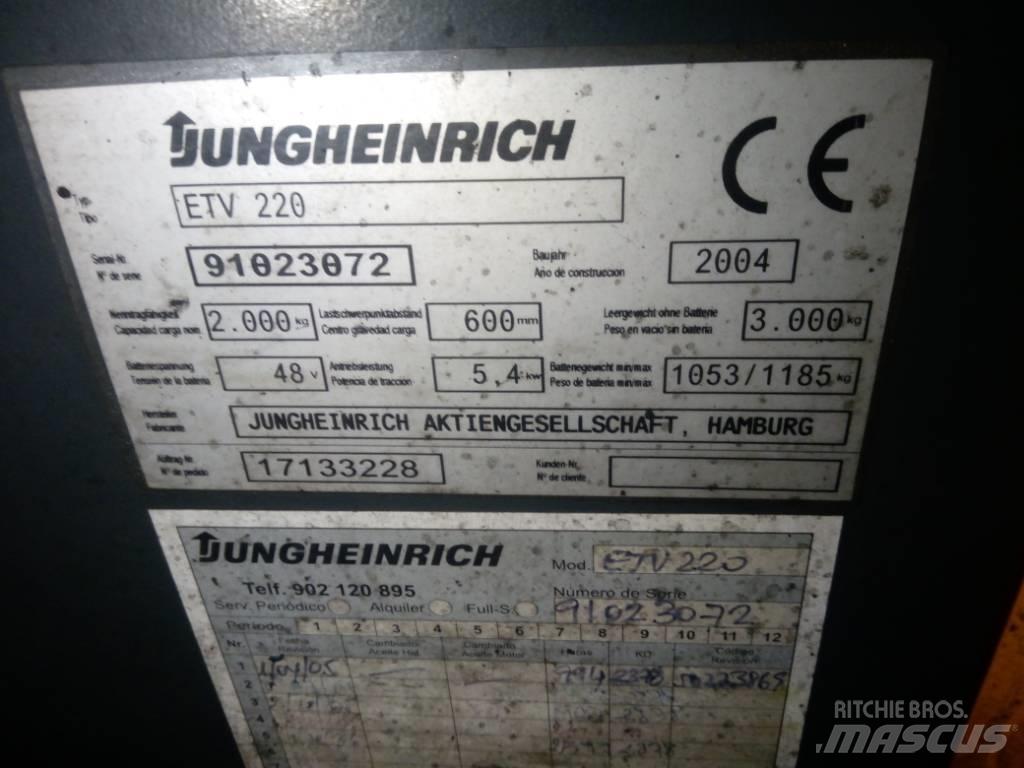 Jungheinrich ETV 220 Viličarji s pomičnim teleskopom