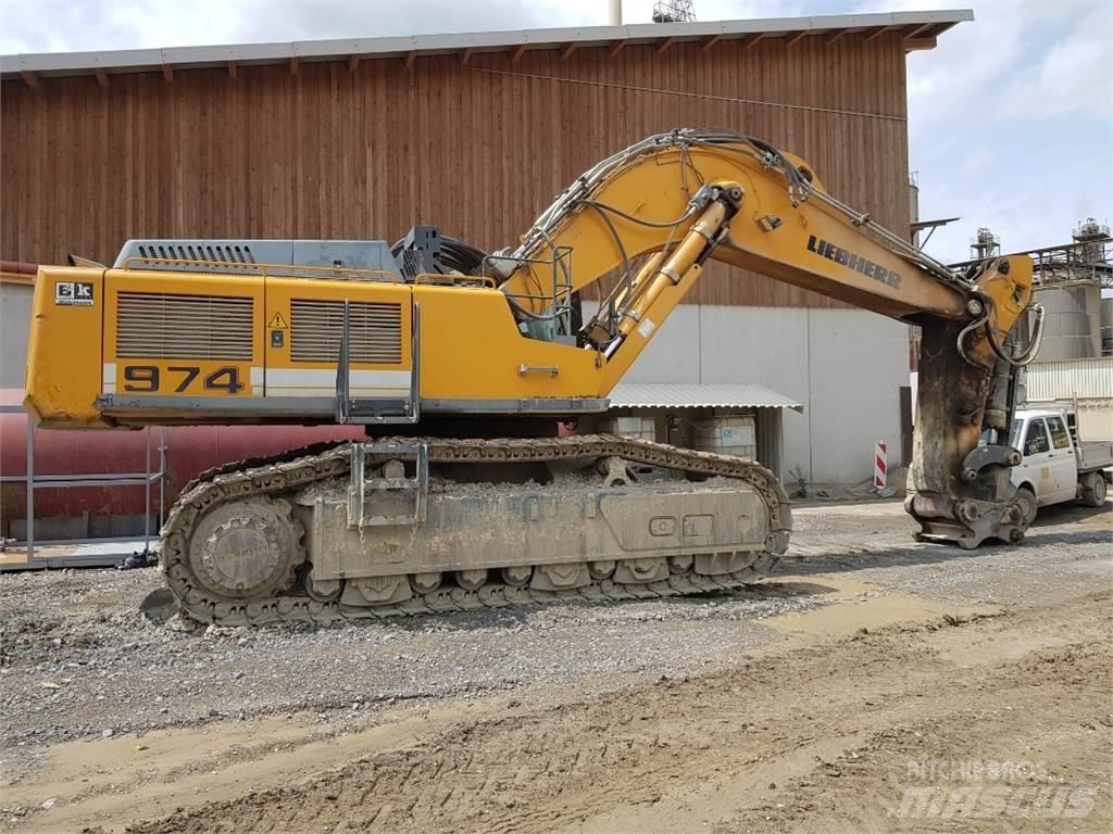 Liebherr R974 Bagri goseničarji