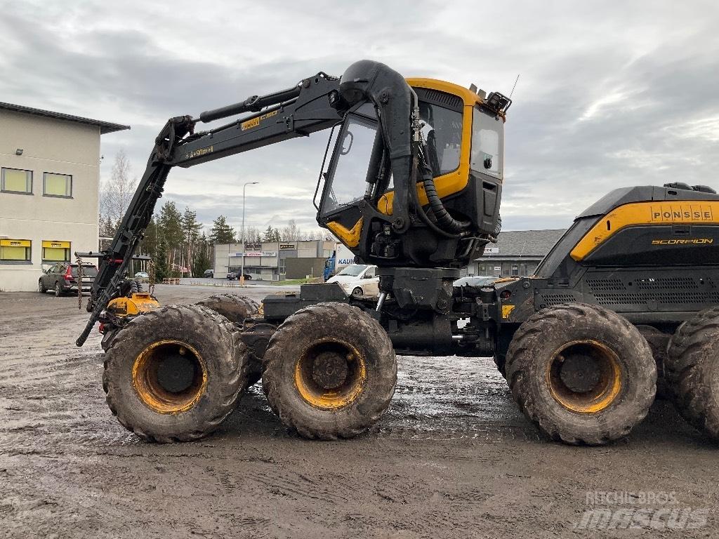Ponsse SCORPION 8W Harvesterji