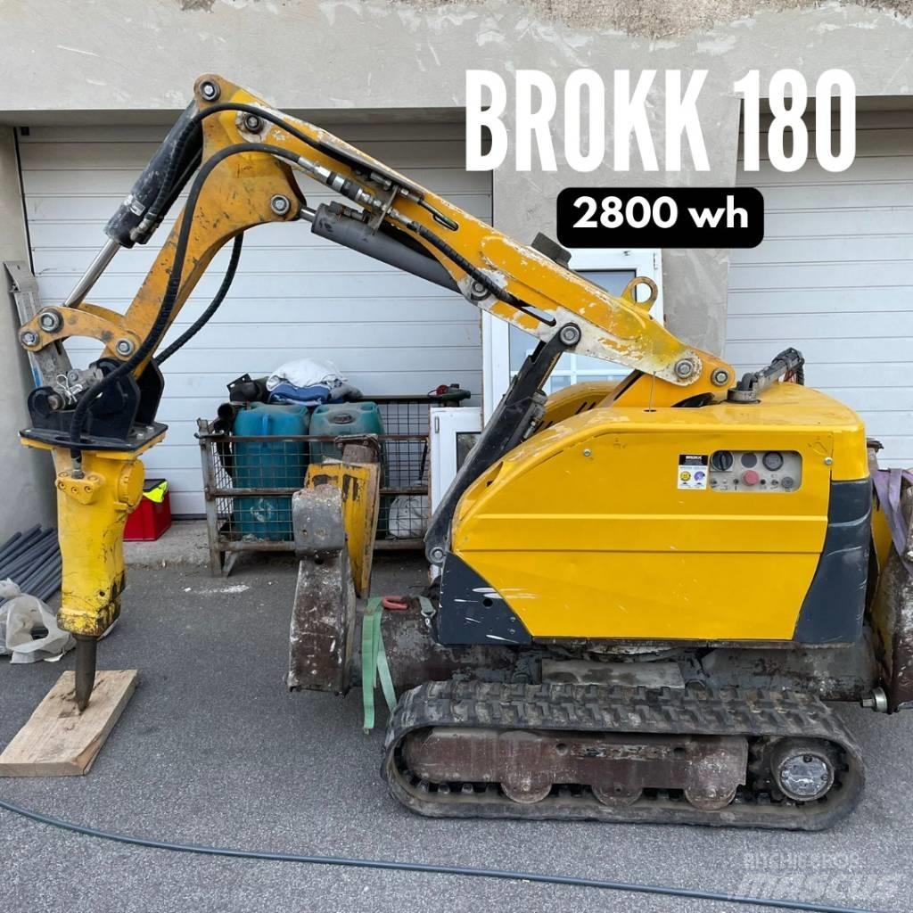 Brokk 180 Mini bagri <7t
