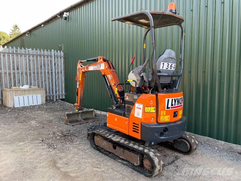 Hitachi ZX 19 U-6 Mini bagri <7t