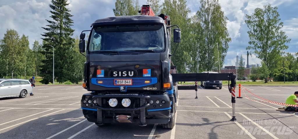 Sisu E18 630 Tovornjaki z žerjavom