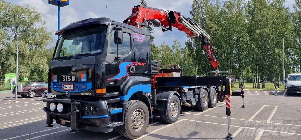 Sisu E18 630 Tovornjaki z žerjavom