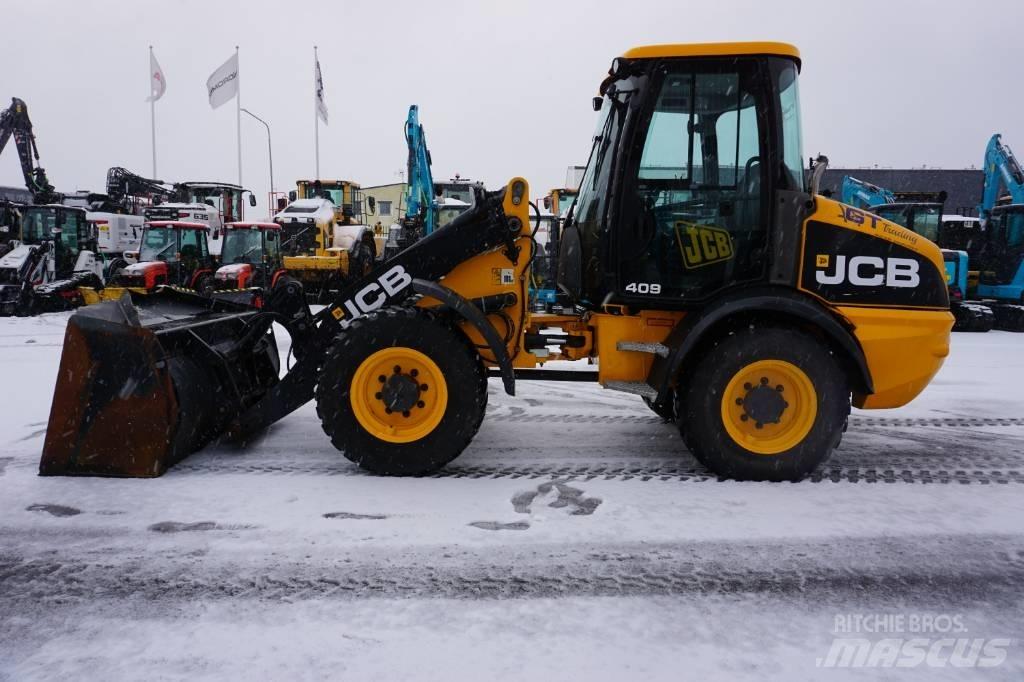 JCB 409 Kolesni nakladalci