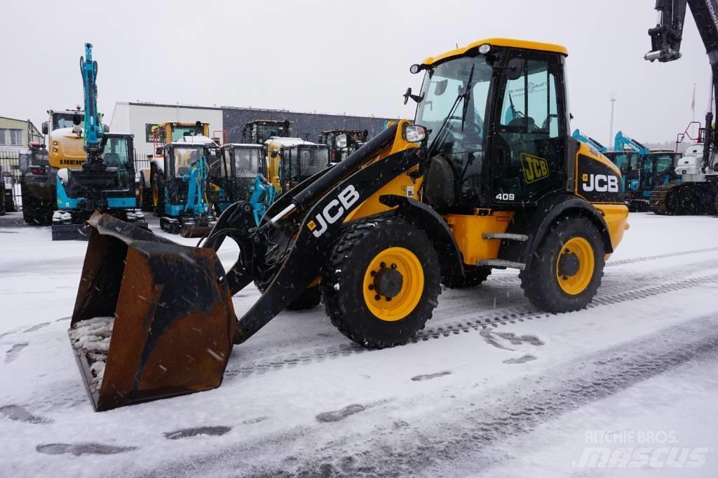 JCB 409 Kolesni nakladalci