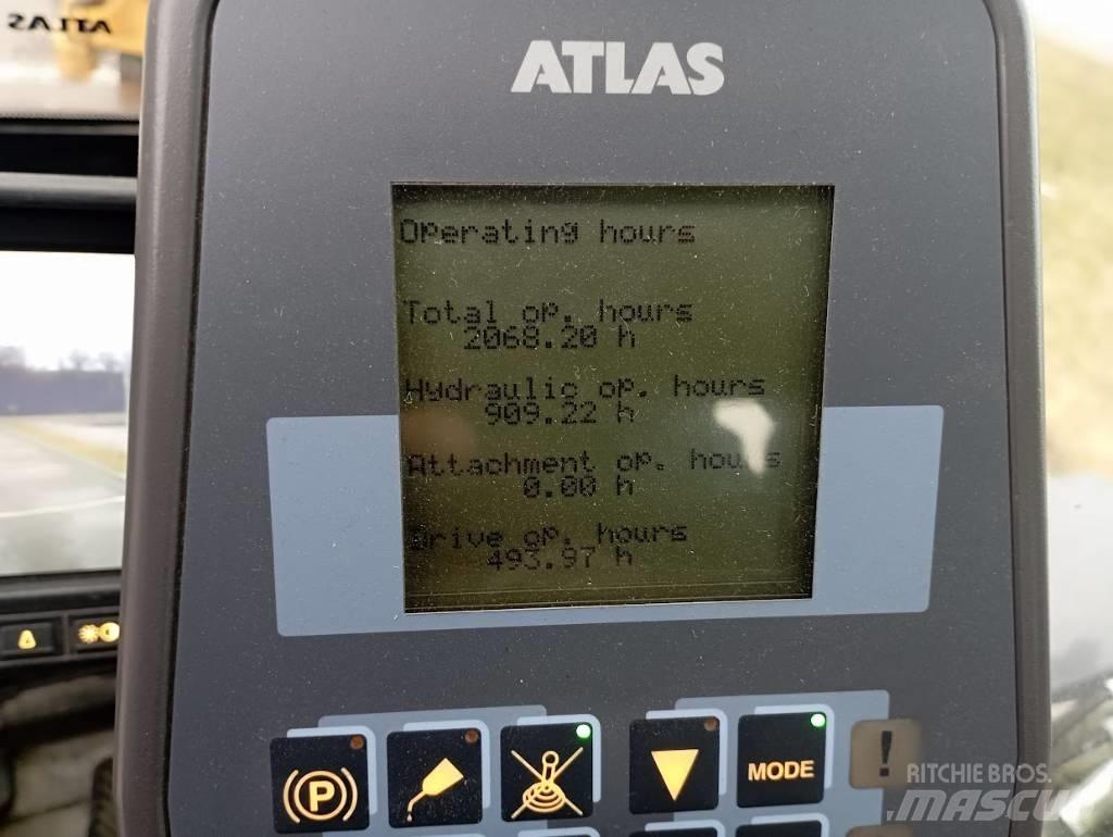 Atlas 160 W Bagri na kolesih